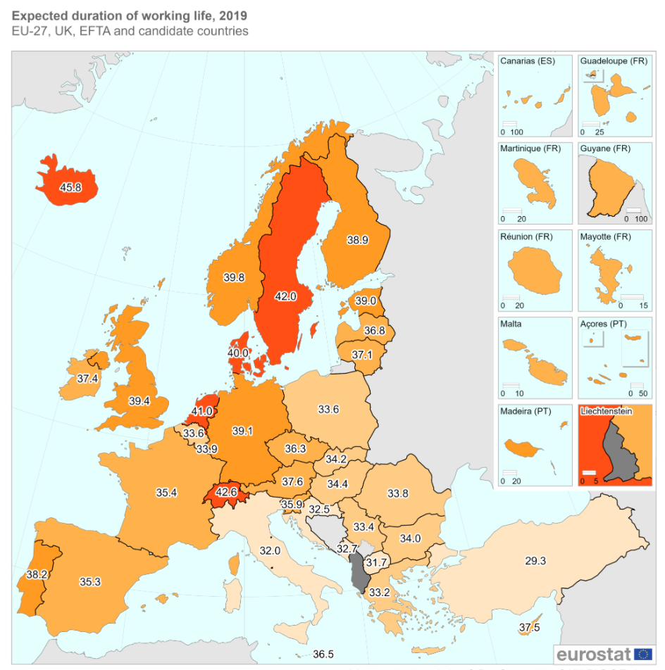 quanto lavorano gli Italiani